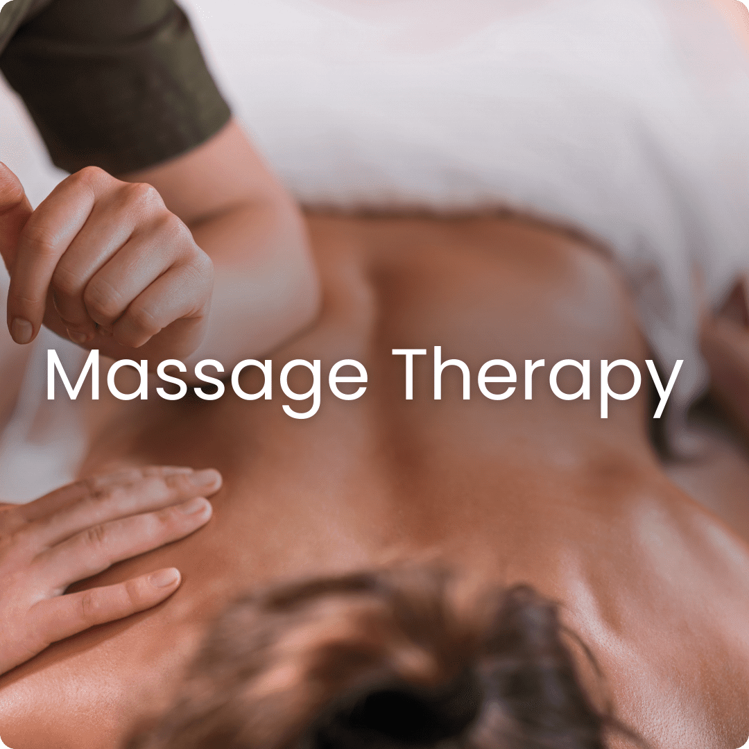 Relaxing back massage therapy session.