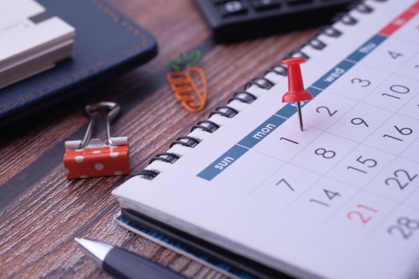 month calendar